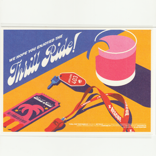THRILL RIDE A5 PRINT