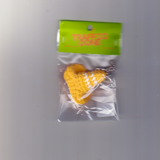 TRAFFIC CONE KEYCHAIN