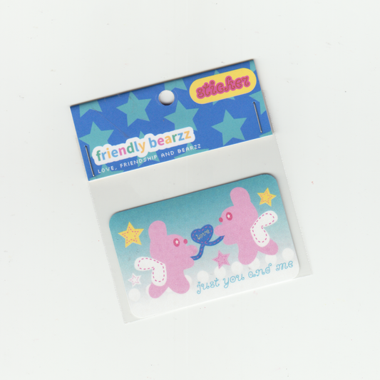 CUPID BUNNIES STICKER