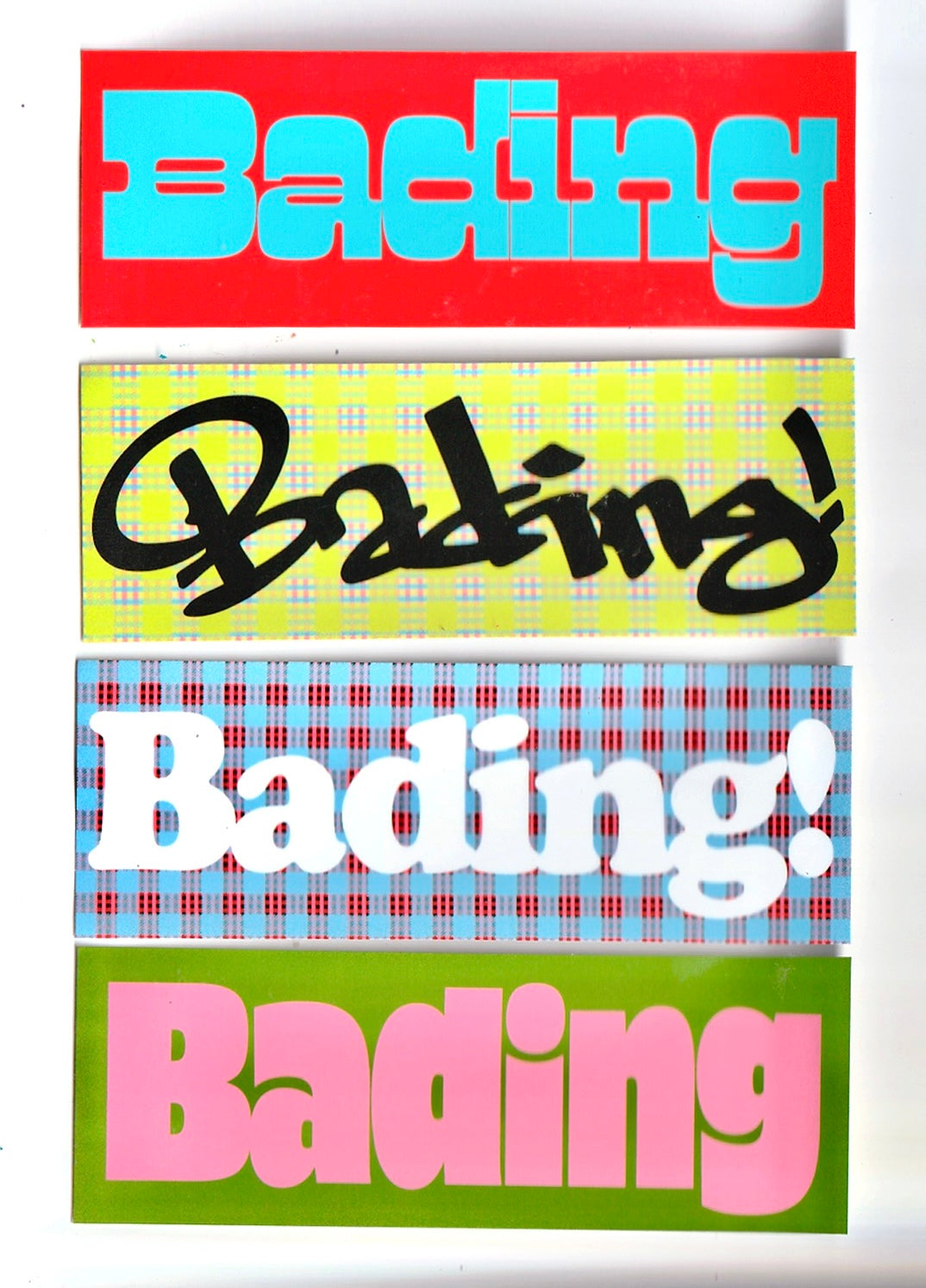 'Bading' Sticker