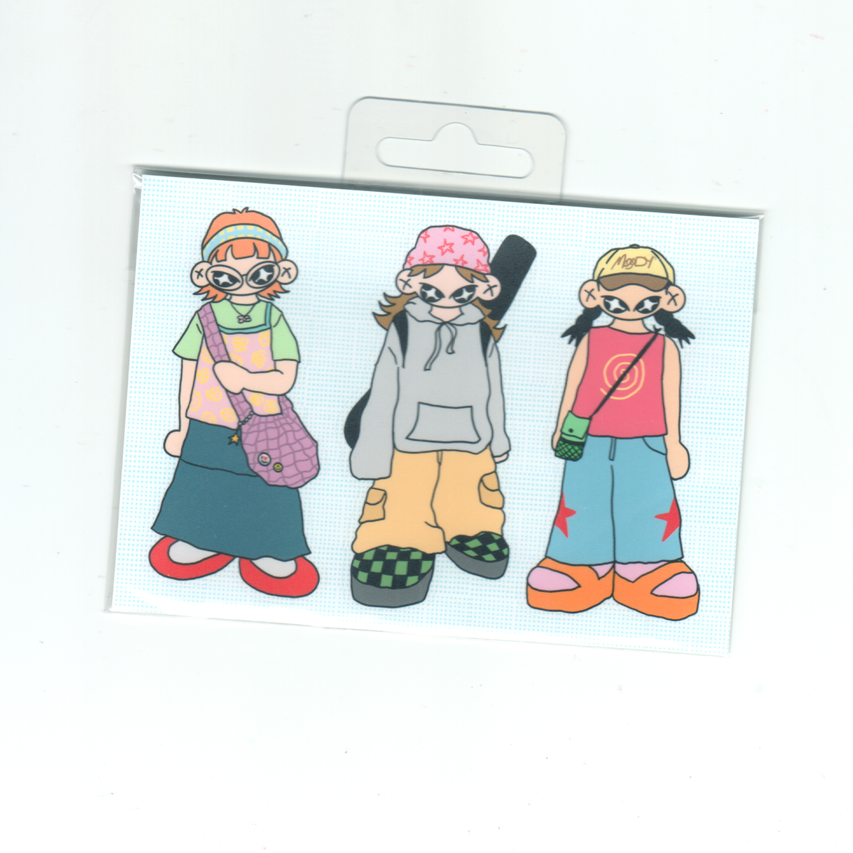 Cool Girlz sticker sheet