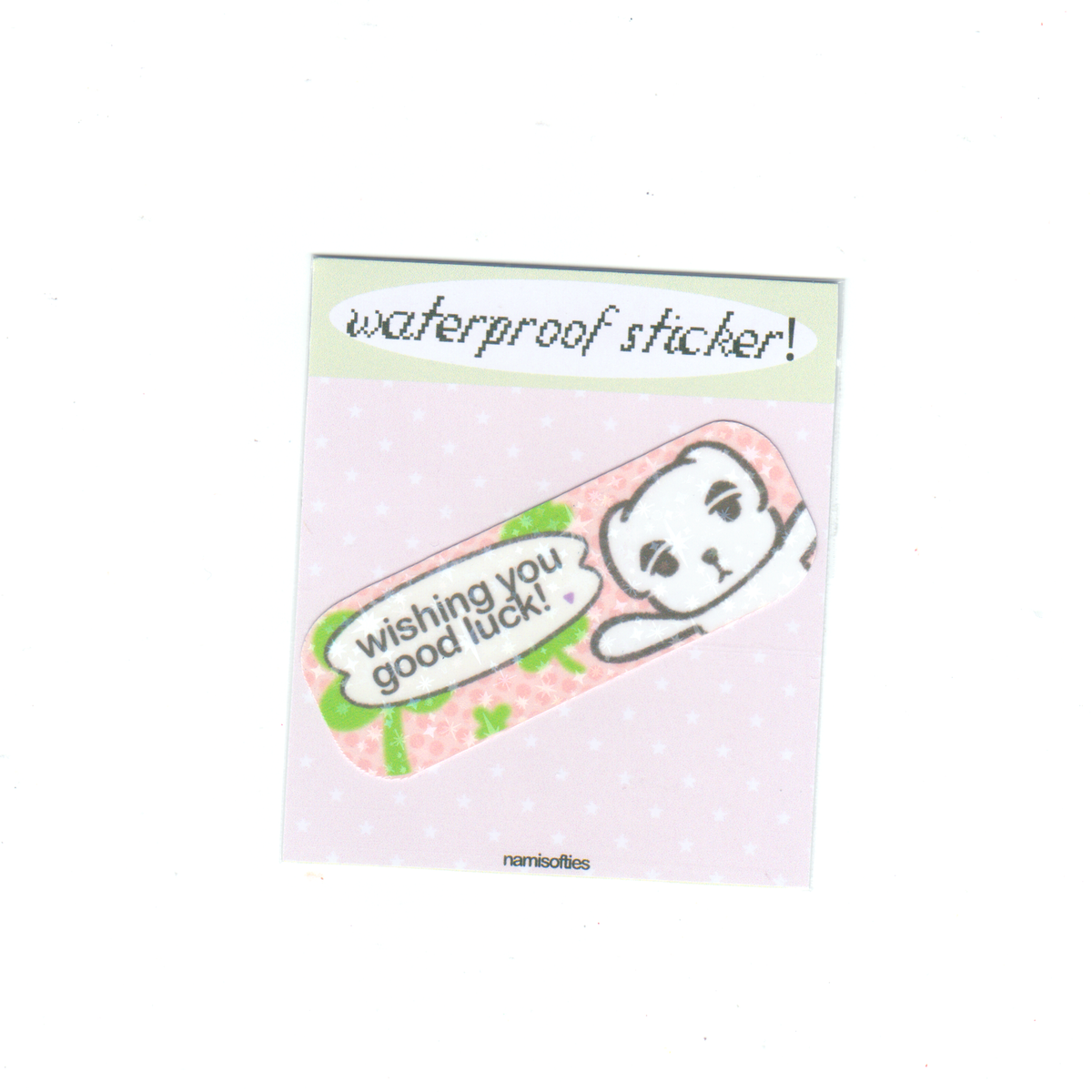 Good Luck sticker
