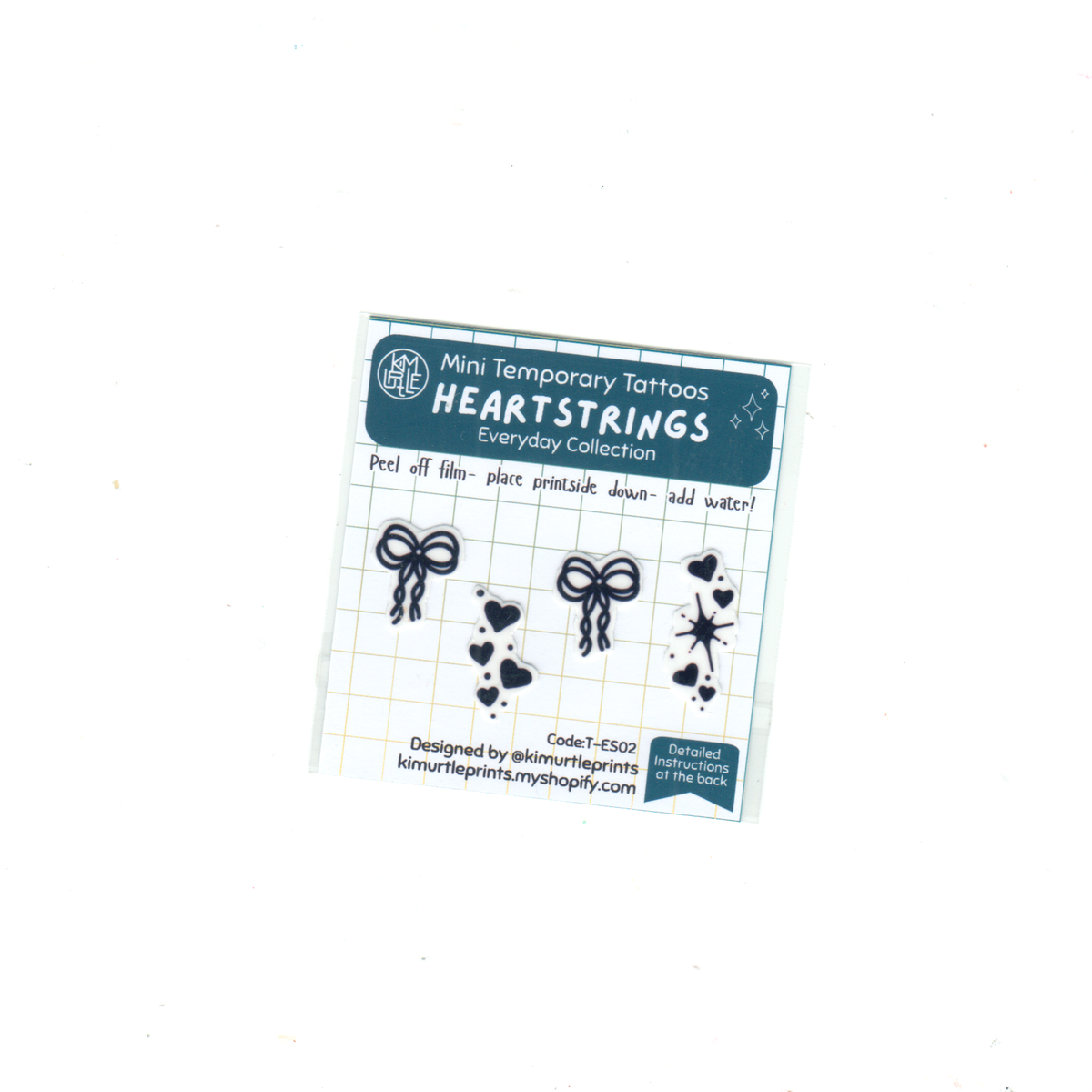 Hearts - Temporary Tattoo Pack