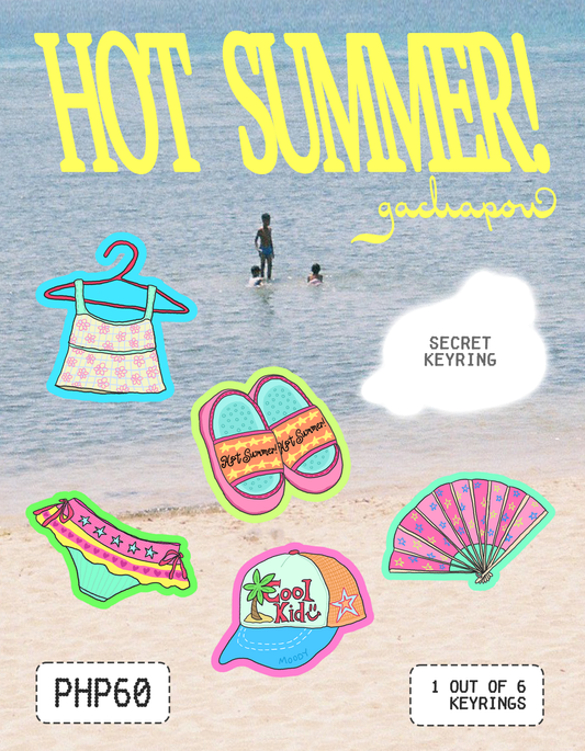 HOT SUMMER GACHA KEYCHAIN