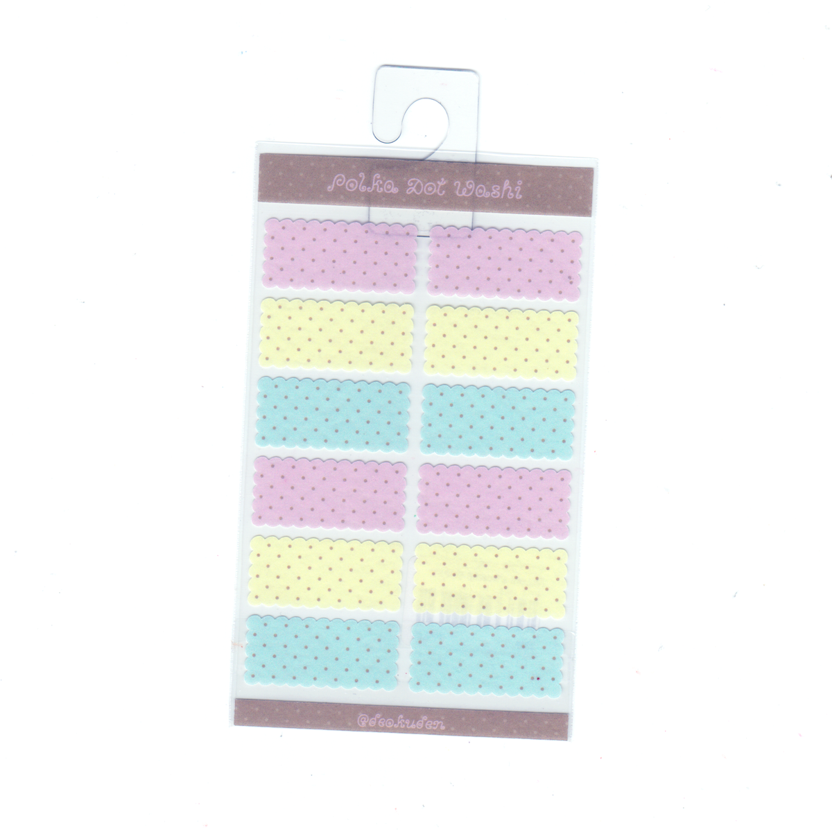 Washi sticker sheet