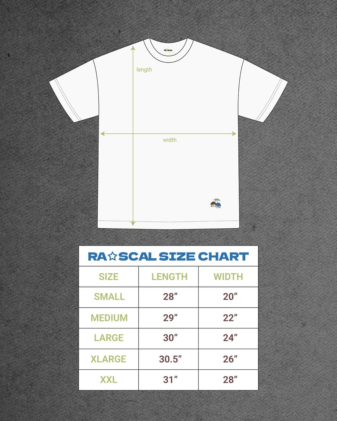 RASUKARU Tee