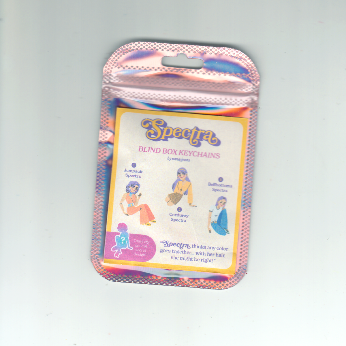 Spectra Blind Box keychains