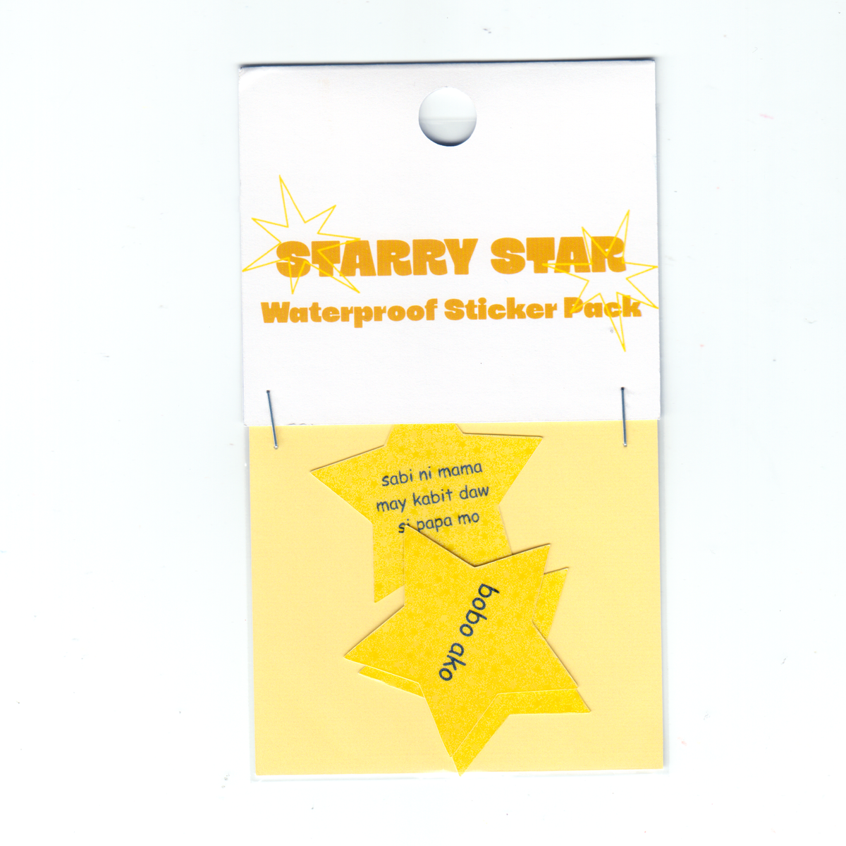 Starry Star Sticker Pack