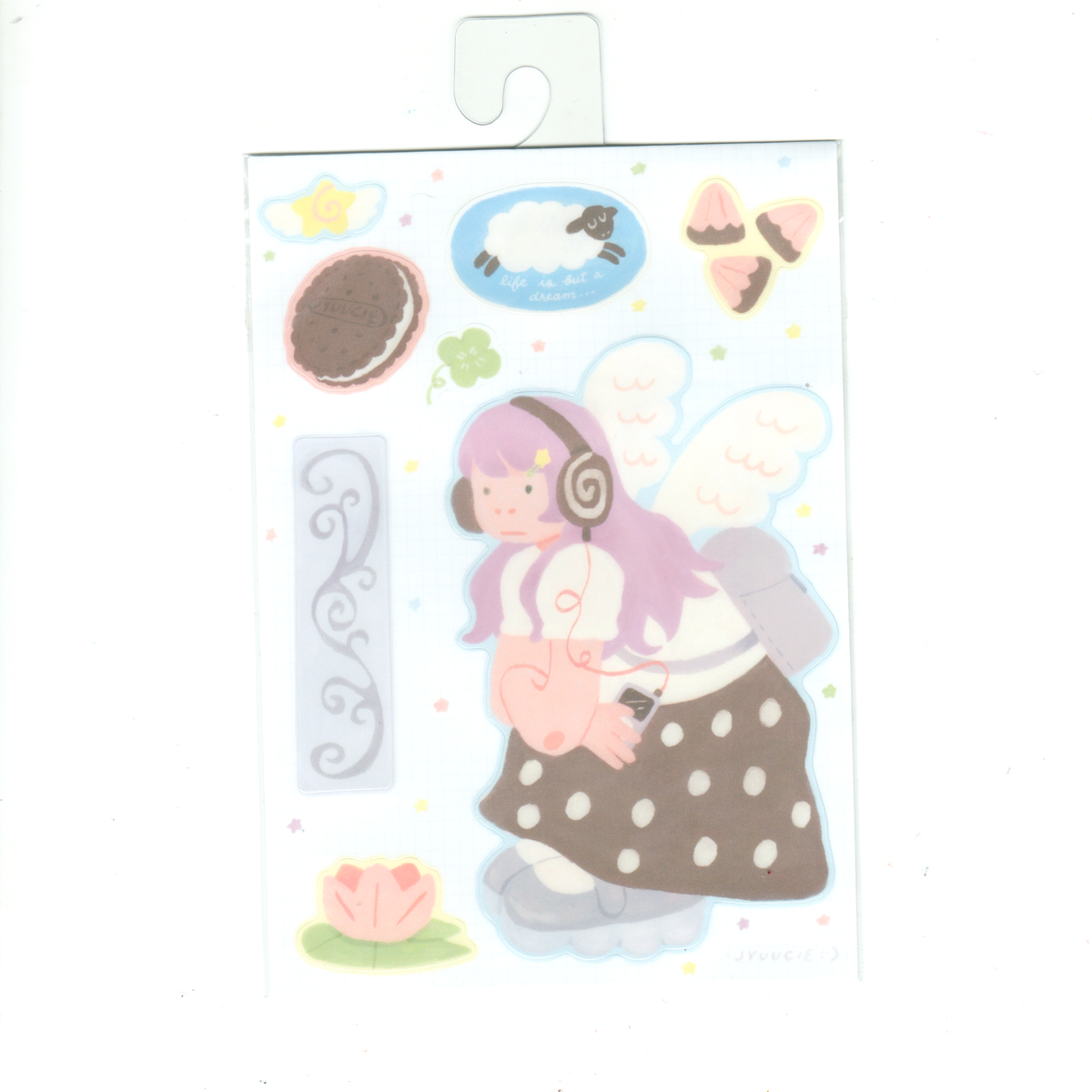 Sweet Girl sticker sheet